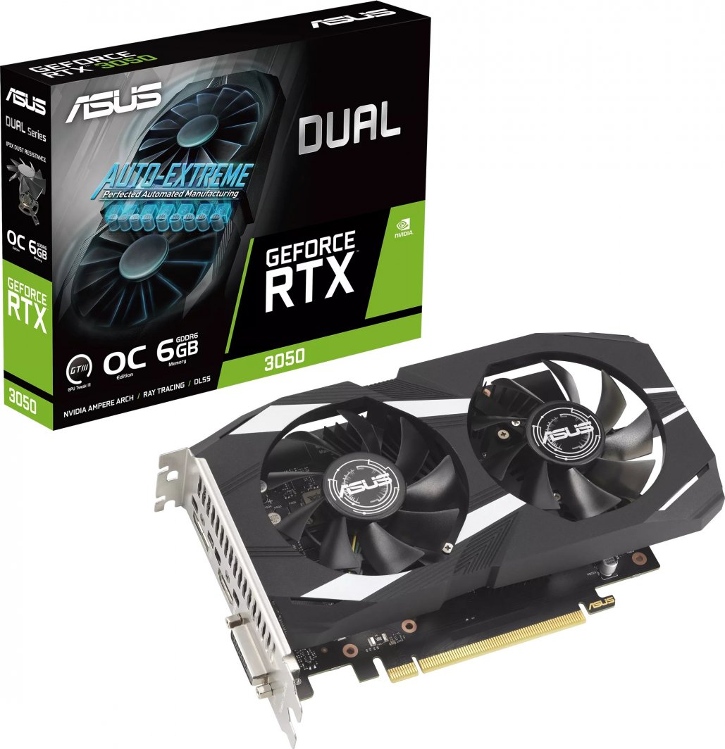 Karta graficzna Asus Dual GeForce RTX 3050
