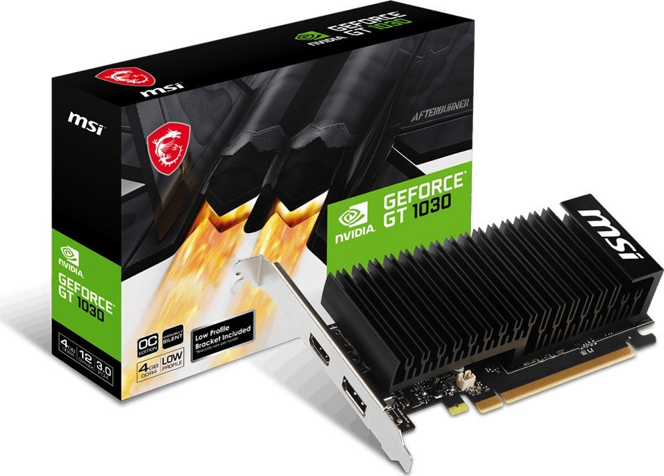 MSI GeForce GT 1030 4GHD4 LP OC