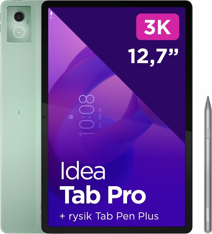 Tablet Lenovo Idea Tab Pro 12.7 128 GB Zielony + rysik (ZAE40188PL)