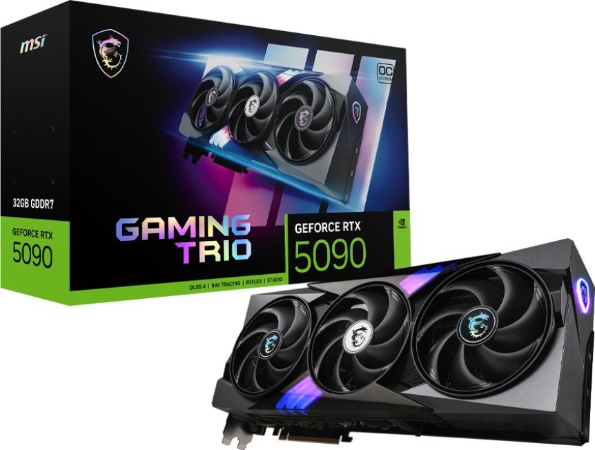 MSI GeForce RTX 5090 Gaming Trio OC 32GB GDDR7