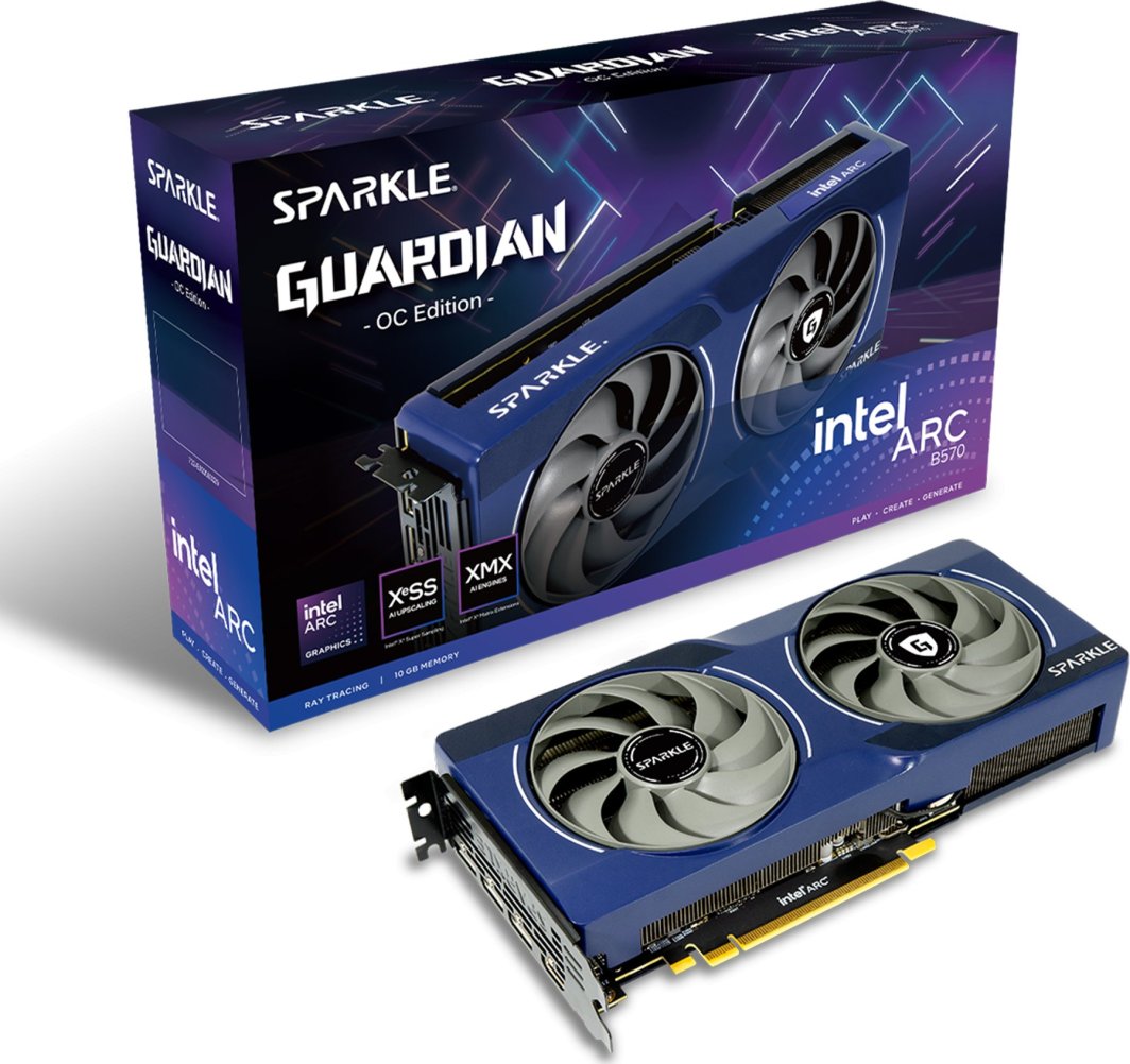 Karta graficzna Sparkle Arc B570 Guardian OC 10GB GDDR6