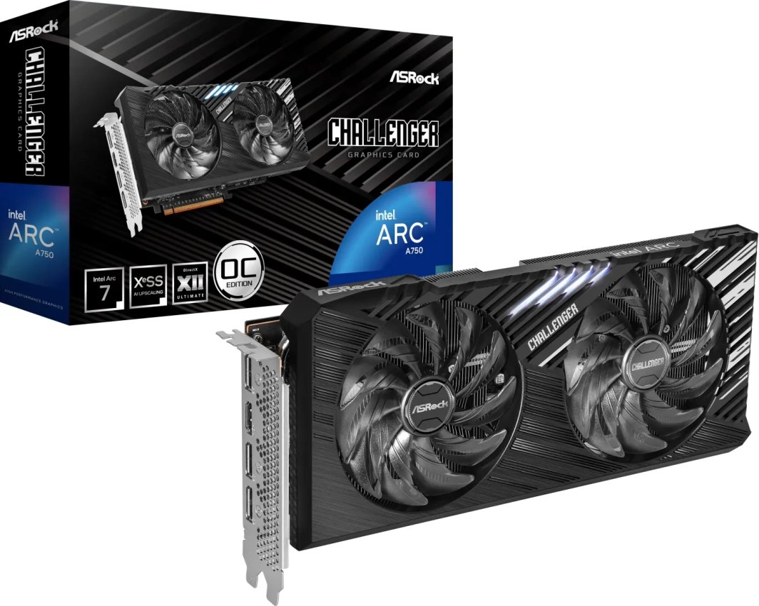 Karta graficzna ASRock Arc A750 Challenger SE