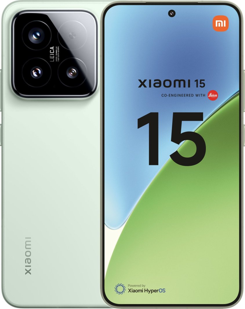Smartfon Xiaomi Xiaomi 15 5G 12/512GB Zielony (MZB0ITWEU)