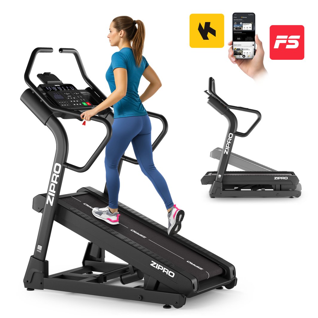 Bieżnia Zipro Shred z dużym nachyleniem 40%