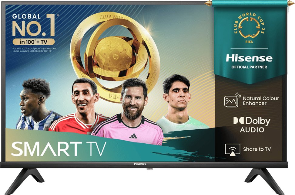 Telewizor Hisense 40A4Q 40 HD Smart TV black