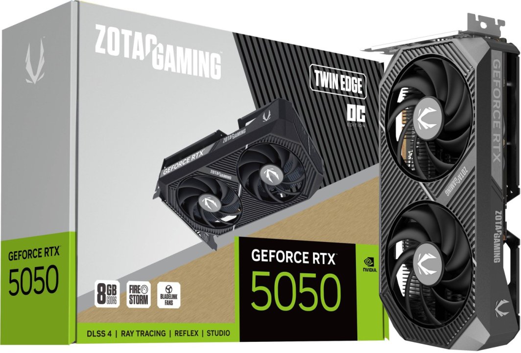 Karta graficzna Zotac Gaming GeForce RTX 5050 Twin Edge OC 8GB GDDR6 DLSS4