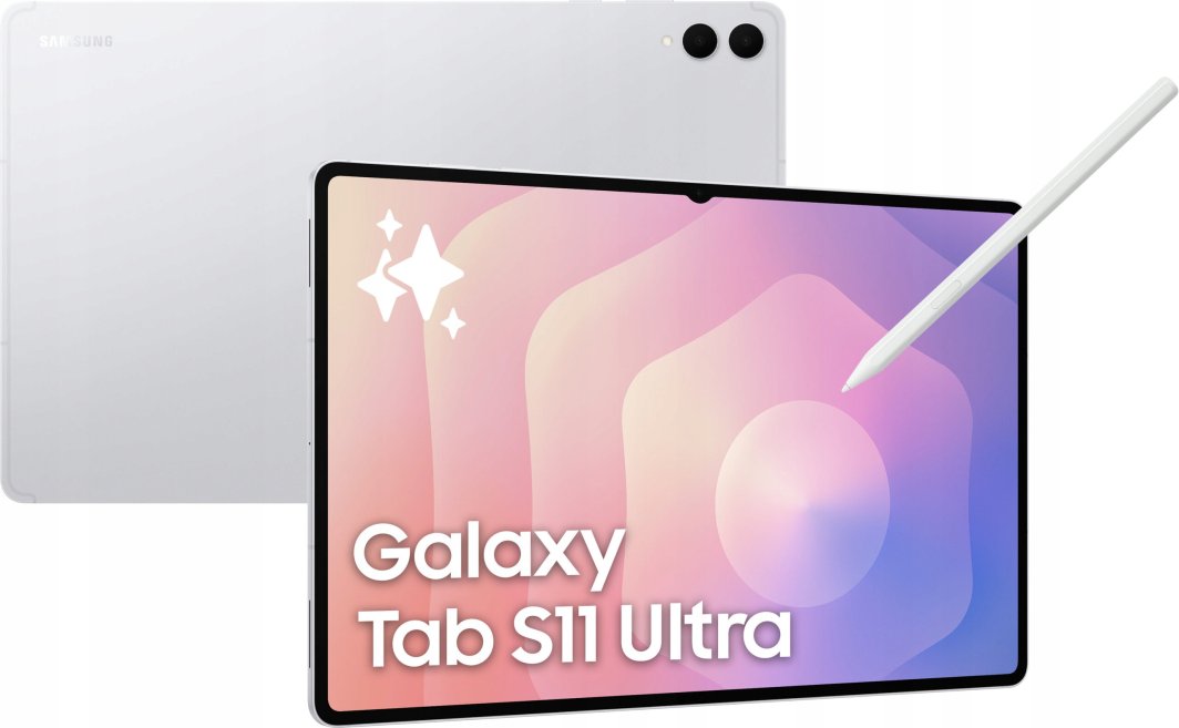 Tablet Samsung Galaxy Tab S11 Ultra 14.6 256 GB Srebrny (SM-X930NZSREUE)