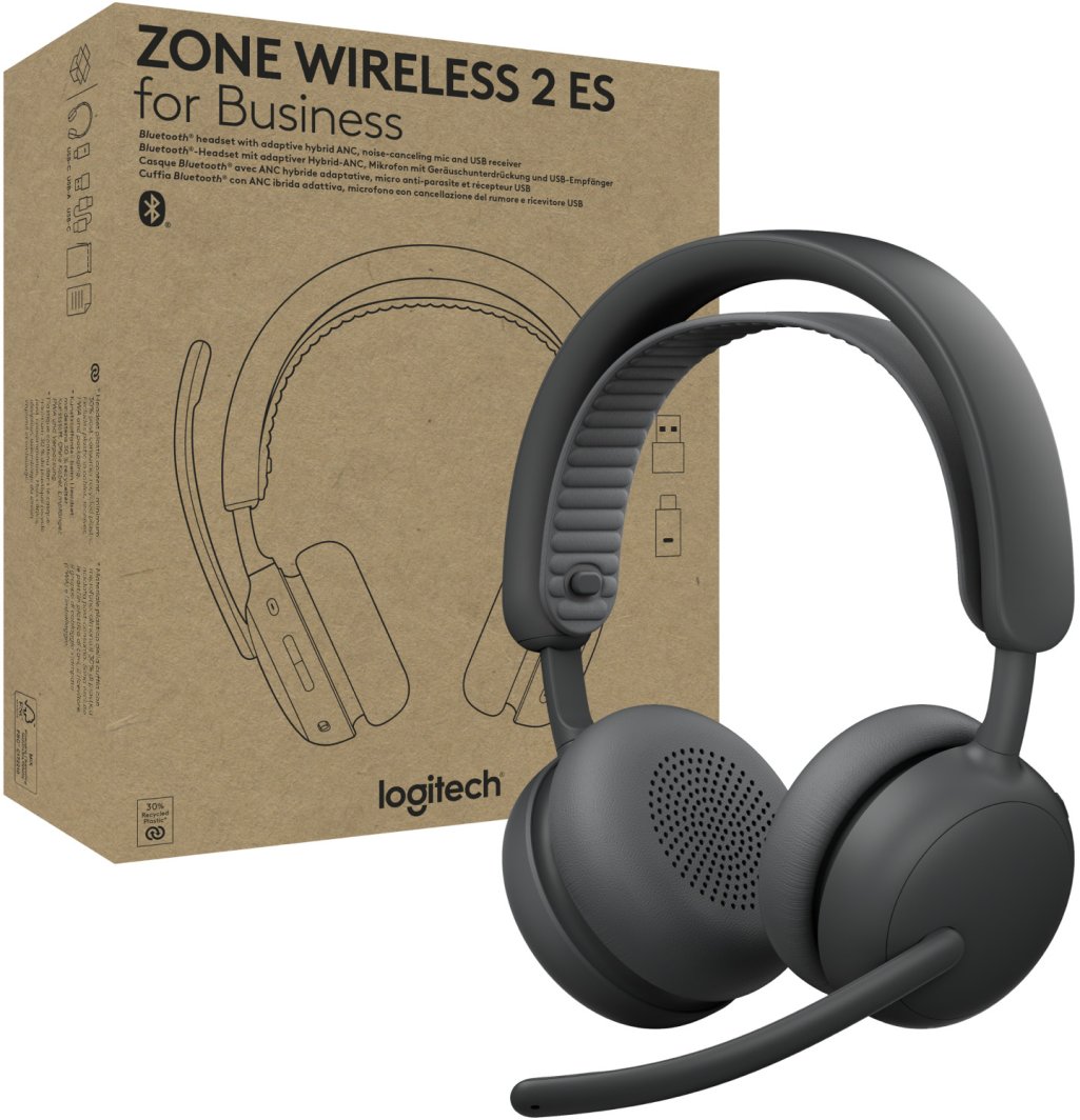 Słuchawki Logitech Zone Wireless 2 ES (981-001503)