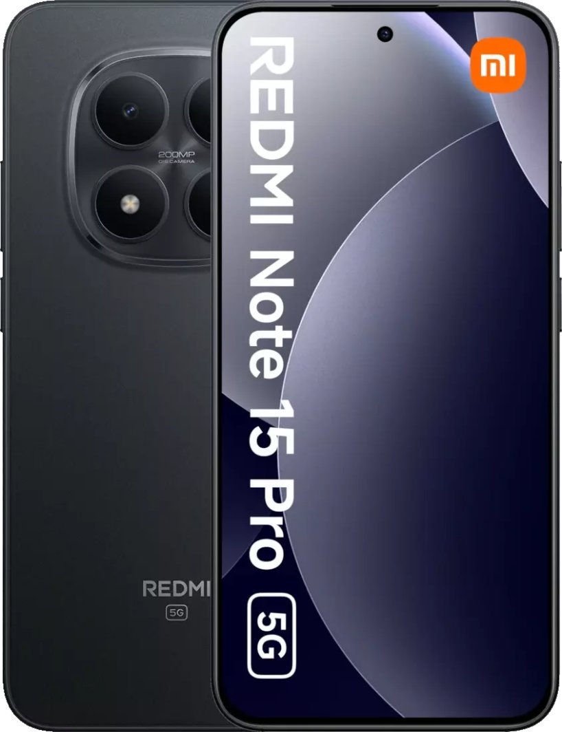 Smartfon Xiaomi Redmi Note 15 Pro 5G 12/512GB Czarny