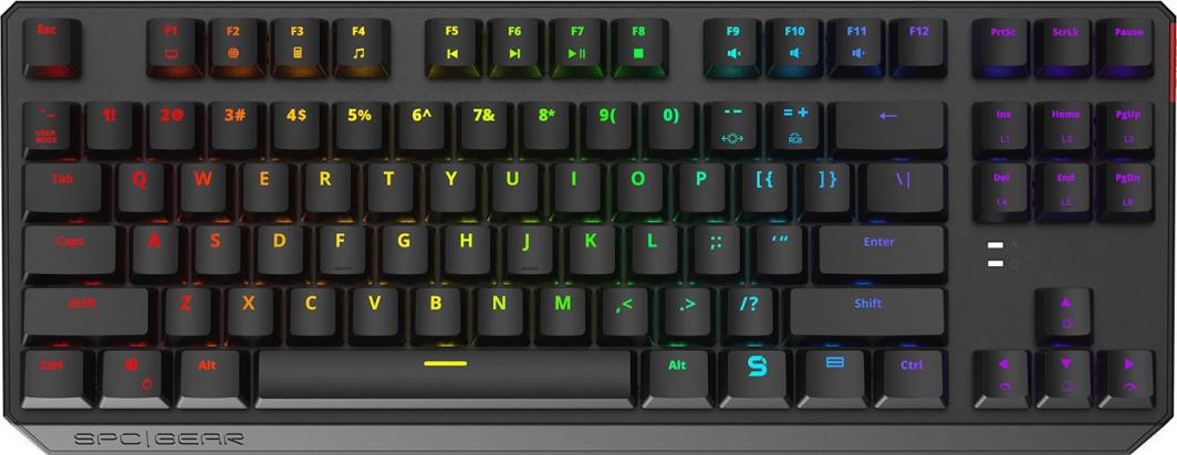 SPC Gear GK630K Tournament Kailh Blue
