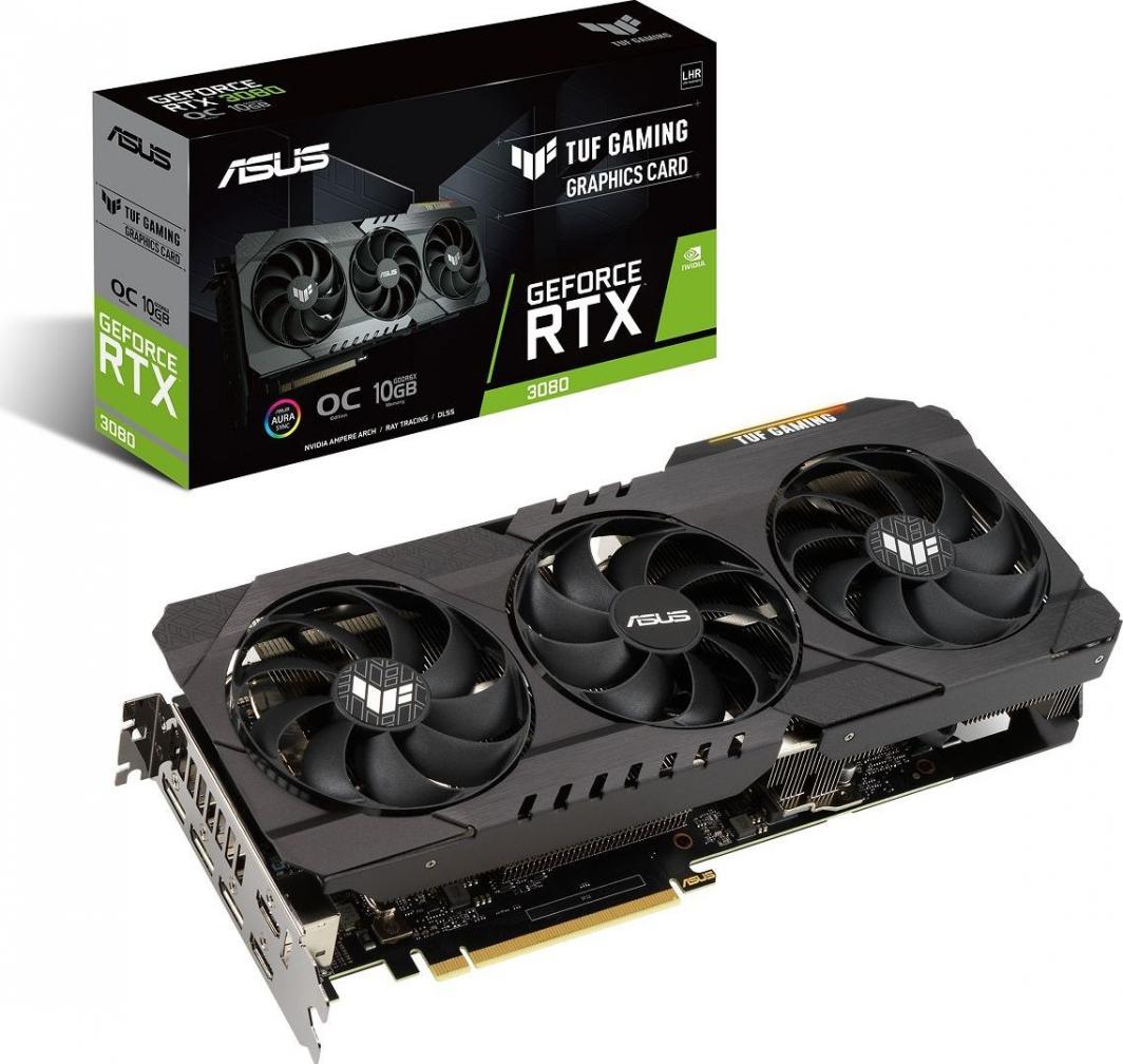 Karta graficzna Asus TUF GeForce RTX 3080 Gaming OC 10GB GDDR6X