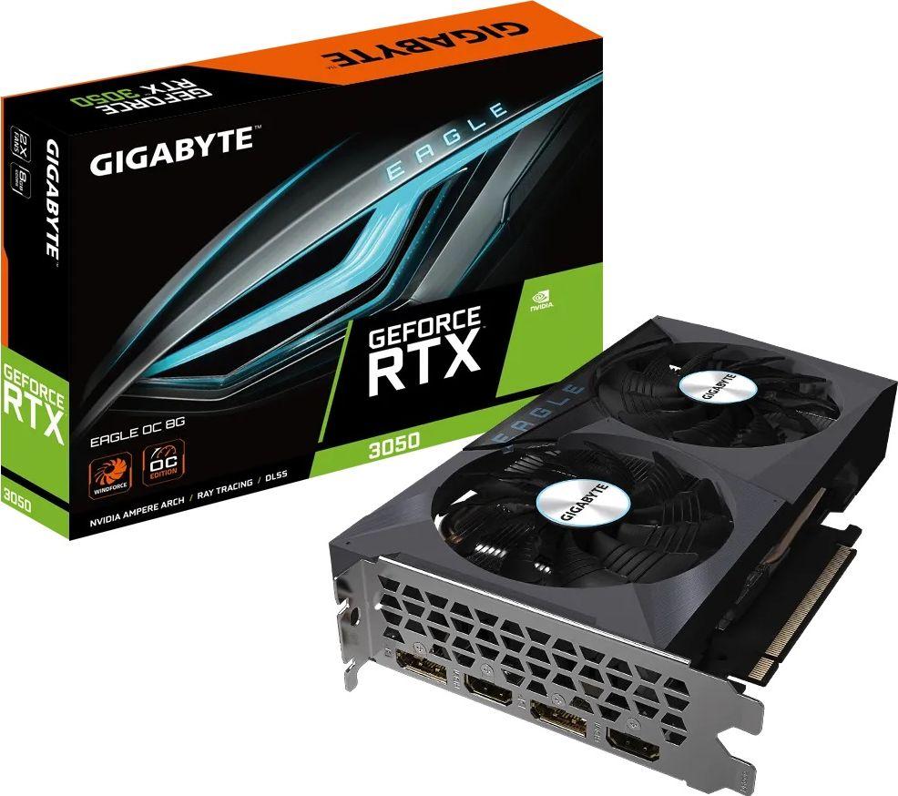 Karta graficzna Gigabyte GeForce RTX 3050 Eagle OC 8GB GDDR6