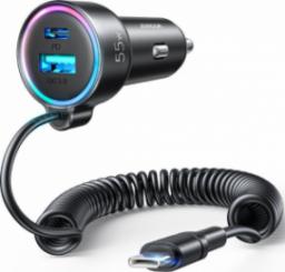 Ładowarka Joyroom JR-CL07 1x USB-A 1x USB-C 3.4 A (6941237172860)