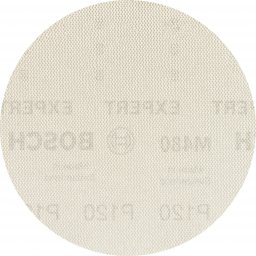  Bosch Siatka szlifierska EXPERT M480 do szlifierek mimośrodowych 125 mm, G 120, 5 szt.