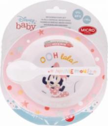 Minnie Mouse - Zestaw do mikrofali (miska z łyżeczką) (Indigo dreams)