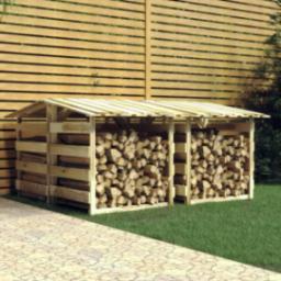 Drewutnia vidaXL 3096646 sosnowa 90 cm