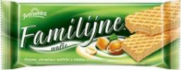 Jutrzenka Wafle FAMILIJNE Orzechowe 180g JUTRZENKA
