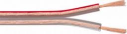 Przewód TecLine Speaker cable, 2x 1,5 mm², transparent, 50 m ring - 17000415
