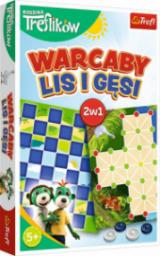 Trefl Warcaby Lis i Gęsi - Rodzina Treflików 02301 Trefl