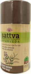 Sattva Ayurveda Farba Do Włosów Jasny Brąz 150G