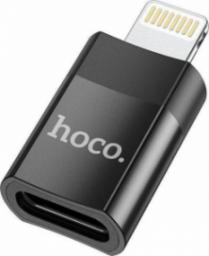 Adapter USB Hoco UA17 USB-C - Lightning Czarny  (6931474761996 [17408003])