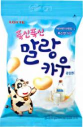 Lotte Miękkie cukierki Malang Cow o smaku skondensowanego mleka 63g - LOTTE