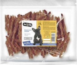 Hau&Miau Pausesnack przysmak dla psa, miękkie paski z kaczki 1kg