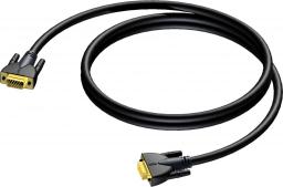 Kabel Procab D-Sub (VGA) - D-Sub (VGA) 15m czarny (CLV114/15)