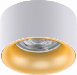Maclean Oprawa podtynkowa / tuba Maclean, punktowa, okrągła, aluminiowa, GU5.3, 70x40mm, kolor biały/złoty, MCE457 W/G