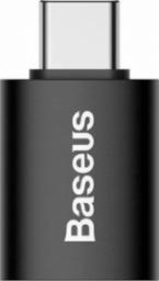 Adapter USB Baseus Ingenuity OTG USB-A - USB-C Czarny (ZJJQ000001)