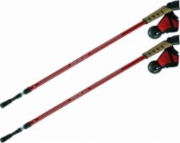 Spartan Kije nordic walking 2-sekwencje czerwone