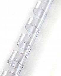 Argo Grzbiet plastikowy 6mm ARGO 405068 przezroczysty 100 szt