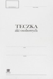 Barbara Teczka do akt osobowych A4 BARBARA 822002 biała tektura 10szt