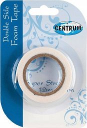 Centrum Taśma dwustronna piankowa 12mmx1m CENTRUM 83554 1mm