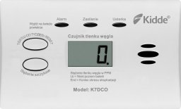 Kidde Czujnik czadu (tlenku węgla) K7DCO z wyświetlaczem