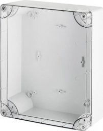 Elektro-Plast INDUSTRIAL Puszka hermetyczna n/t 270x220x106mm IP65 szara, pokrywa transparentna 2719-01