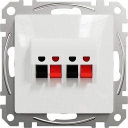 Schneider Electric Sedna Design Gniazdo 2x głośnikowe białe SDD111411