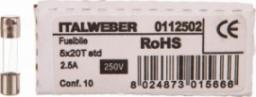 Eti-Polam Wkładka aparatowa 5x20mm 2,5A T /zwłoczna/ 250V 006710050