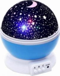 Lampka nocna projektor gwiazd star master