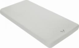 Piapimo Prześcieradło do łóżeczka 60 x 120 cm szare z haftem kolekcja SleepSweet