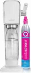 Saturator Sodastream Art + 1 butelka + gaz Biały