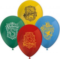 GoDan Balony Harry Potter Hogwarts Houses MIX 8szt