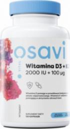 Osavi Osavi Witamina D3 + K2 2000IU 120 kapsułek - WYSYŁAMY W 24H!