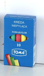 Toma Kreda szkolna kolor, 10 szt. (OM-81201)