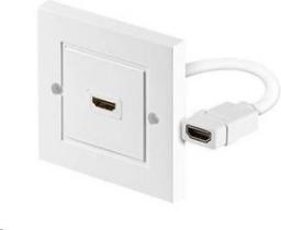 PremiumCord HDMI - HDMI, Biały (kphdmz01)