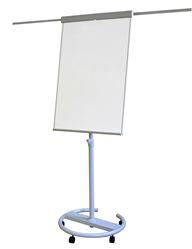 Flipchart Memoboards FLIPCHART SUCHOŚCIERALNO-MAGNETYCZNY MOBILNY CIRCLE Z DWOMA RAMIONAMI PROFESSIONAL 105X68XH220CM. (FM11C)