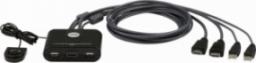 Przełącznik Aten Przełšcznik 2 portowy USB VGA FHD HDMI KVM Switch (CS22HF-AT) - NUATNKV2PCS22HF