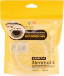 M&G Taśma montażowa Nano Tape dwustronna przeźroczysta 36mm 3m MG