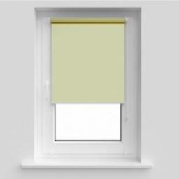 DecoDesign Roleta zaciemniająca ecru 76x230 cm