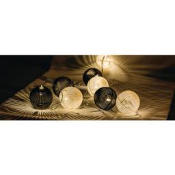 Lampki choinkowe HQ 10 LED białe ciepłe